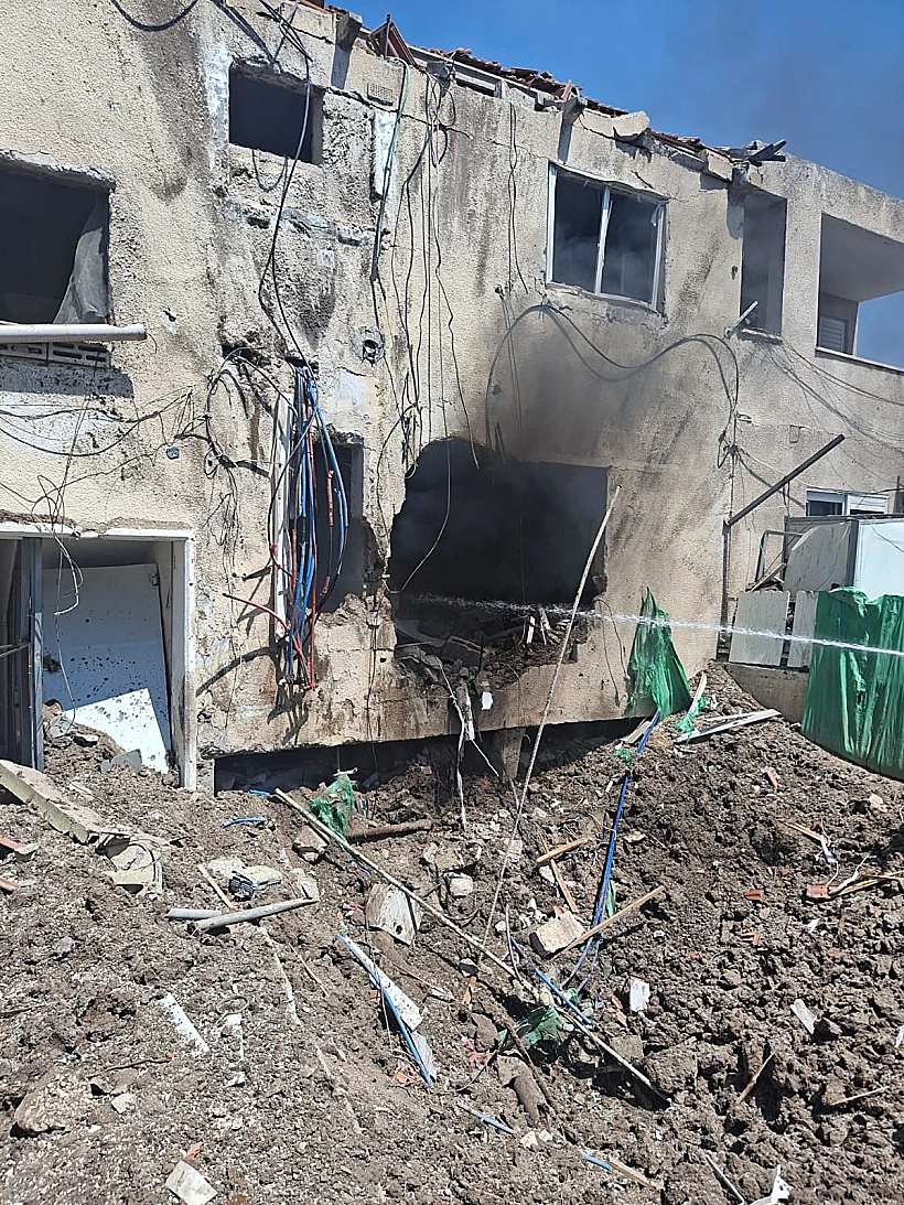 פגיעת הכטב"ם בבית שאן