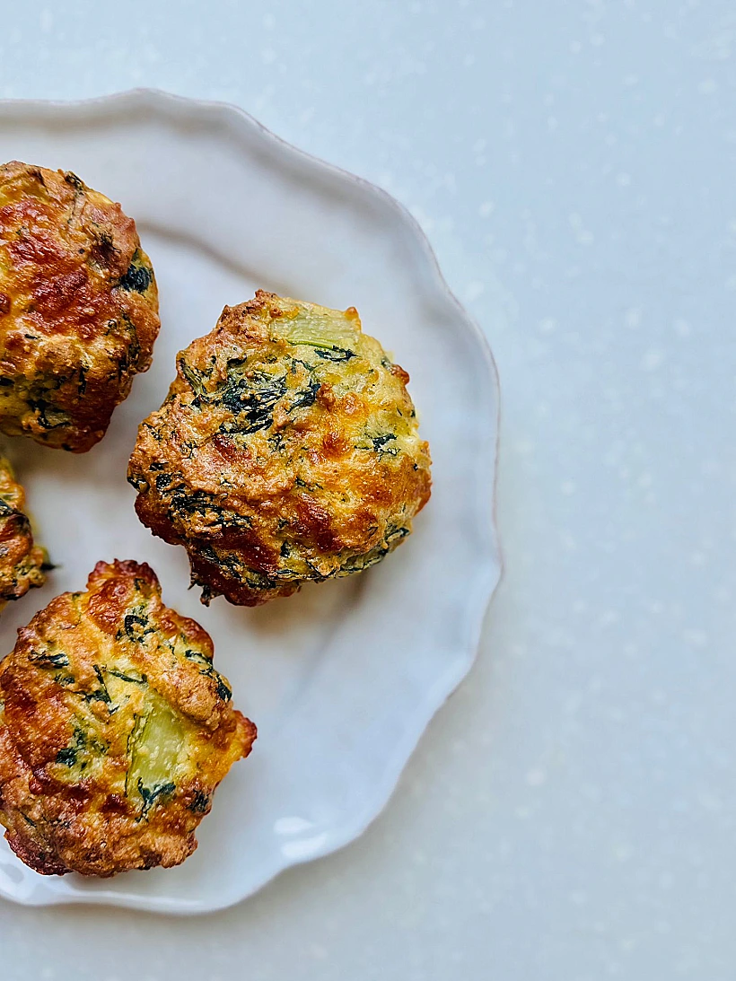 מאפינס גבינות וירוקים קטוגני