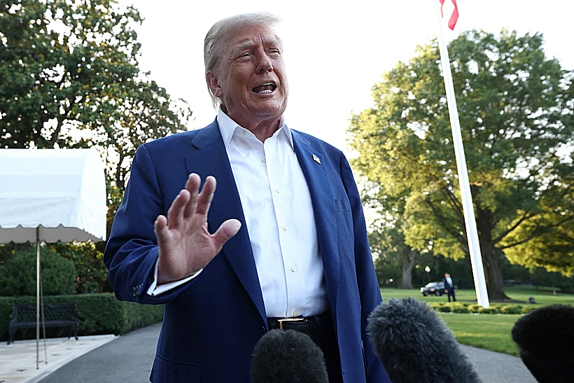 נשיא ארצות הברית דונלד טראמפ