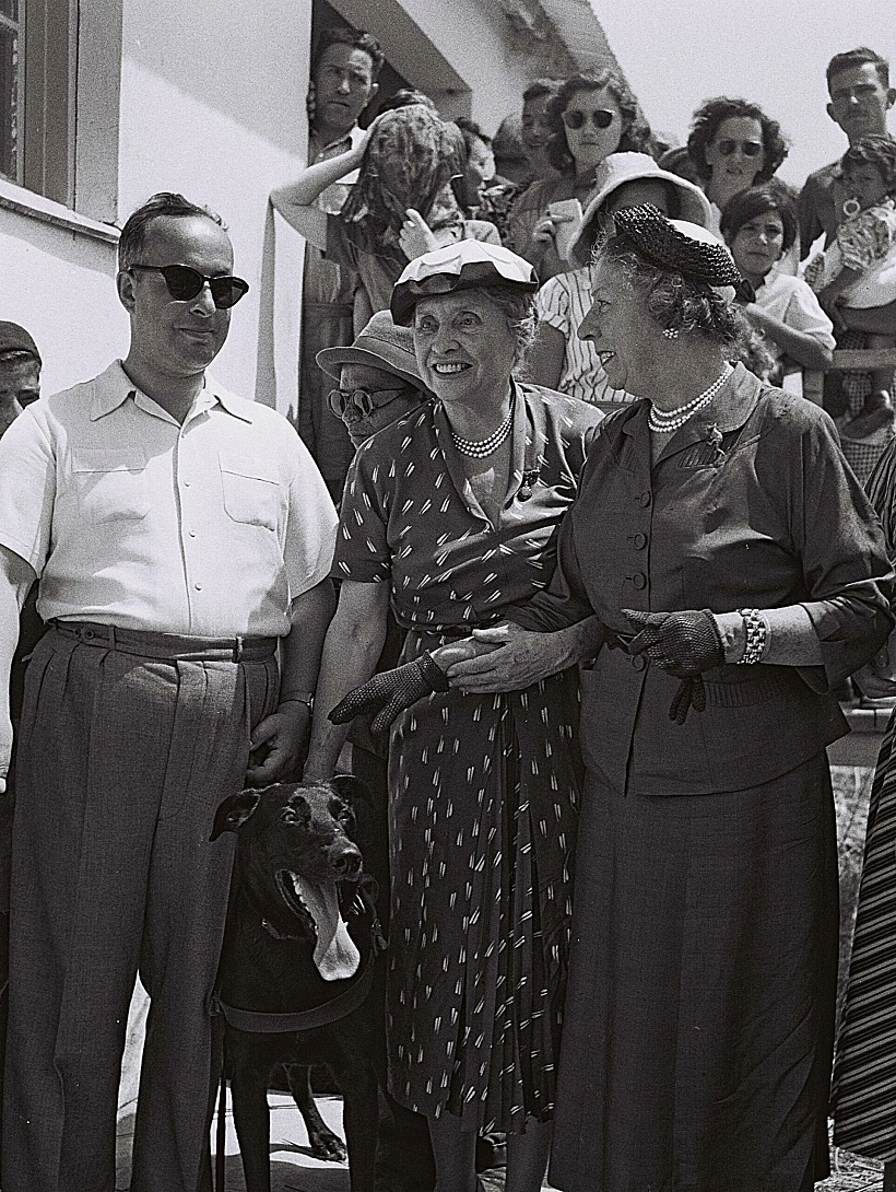 Helen Keller Visit Kfar Uriel
