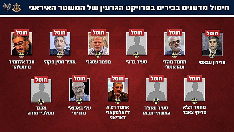 איראן העבירה מדעני גרעין למקומות מסתור: "הם מתים מהלכים" | חדשות 13