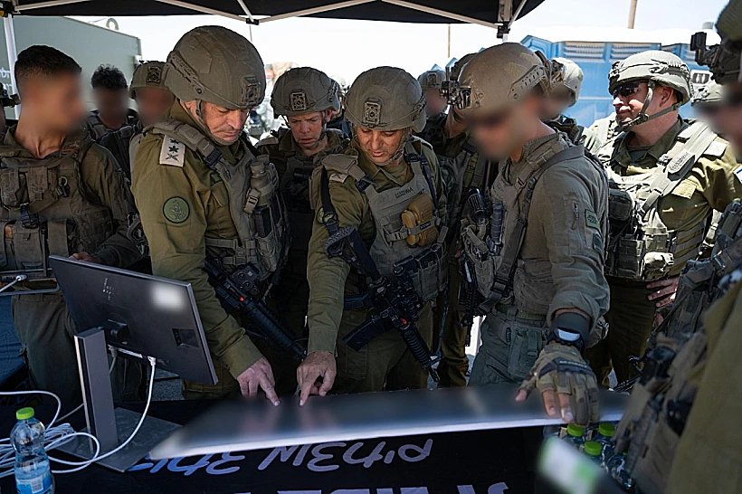 הרמטכ"ל אייל זמיר ברצועת עזה