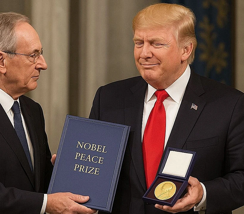 התמונה שהופיעה בתגובת מטה המשפחות לפוסט של הנשיא טראמפ