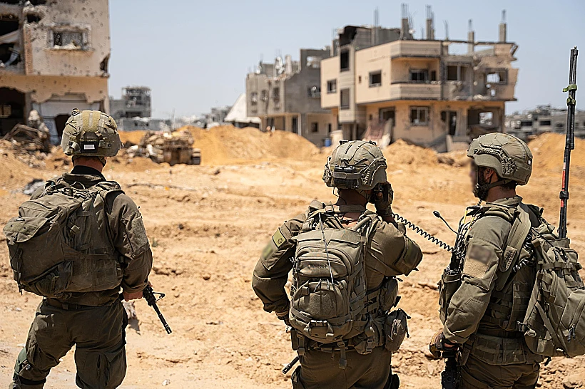 כוחות צה"ל בפעילות ברצועת עזה