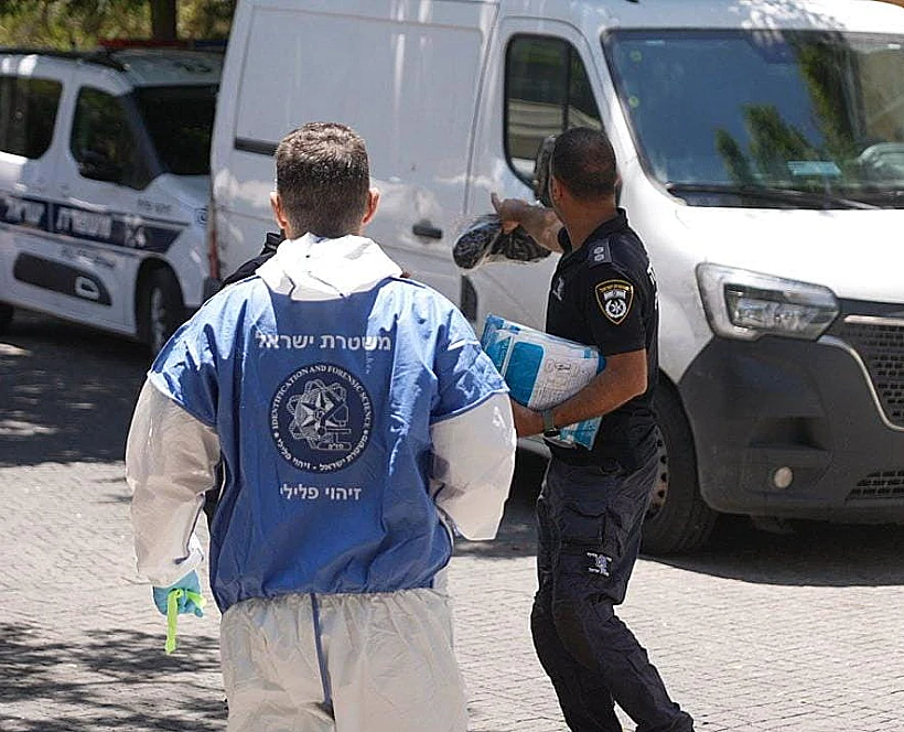 זירת הרצח וההתאבדות במבשרת ציון