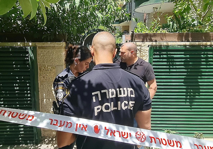 זירת הרצח וההתאבדות במבשרת ציון