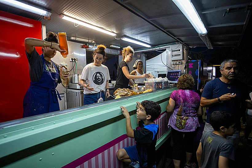 פסטיבל אוטו אוכל בטיילת ארמון הנציב