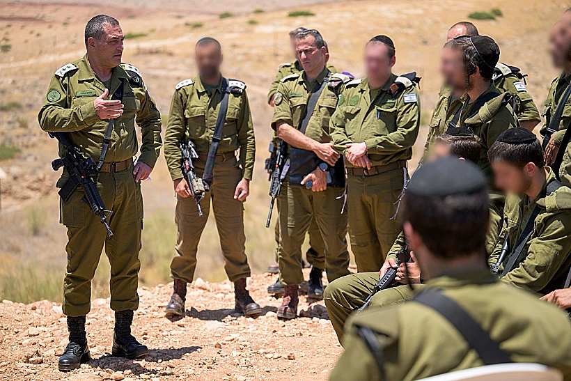 הרמטכ"ל אייל זמיר בחטיבת "חשמונאים"