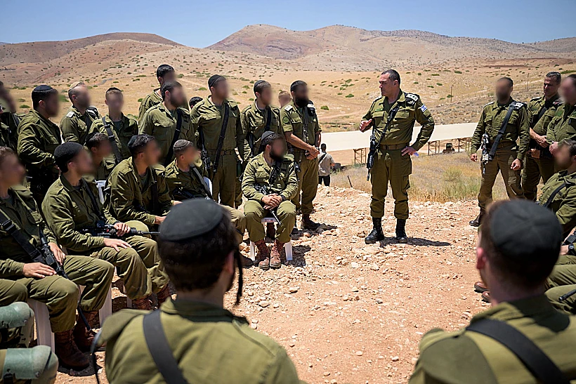 הרמטכ"ל אייל זמיר בחטיבת "חשמונאים"