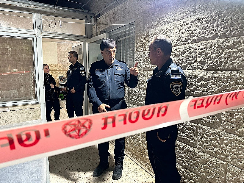 זירת רצח הפעוטה בצור באהר במזרח ירושלים