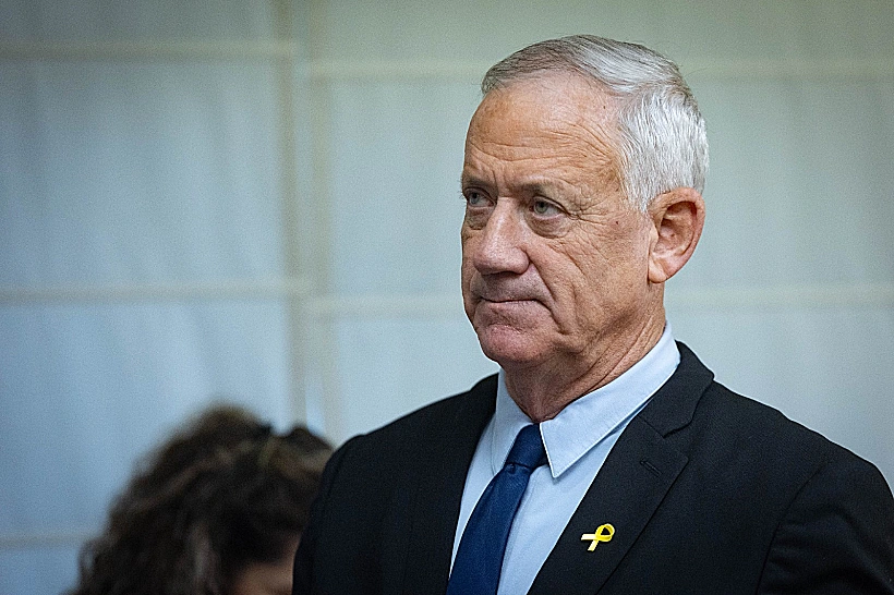 יו"ר כחול לבן בני גנץ