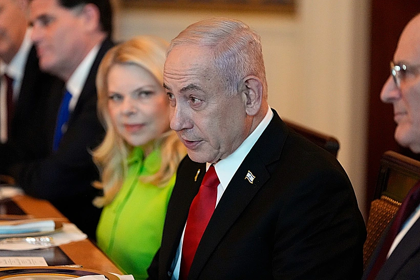 רה"מ נתניהו בפגישה בבית הלבן