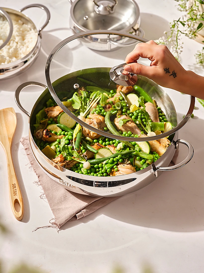 סיר שוקיים וירוקים