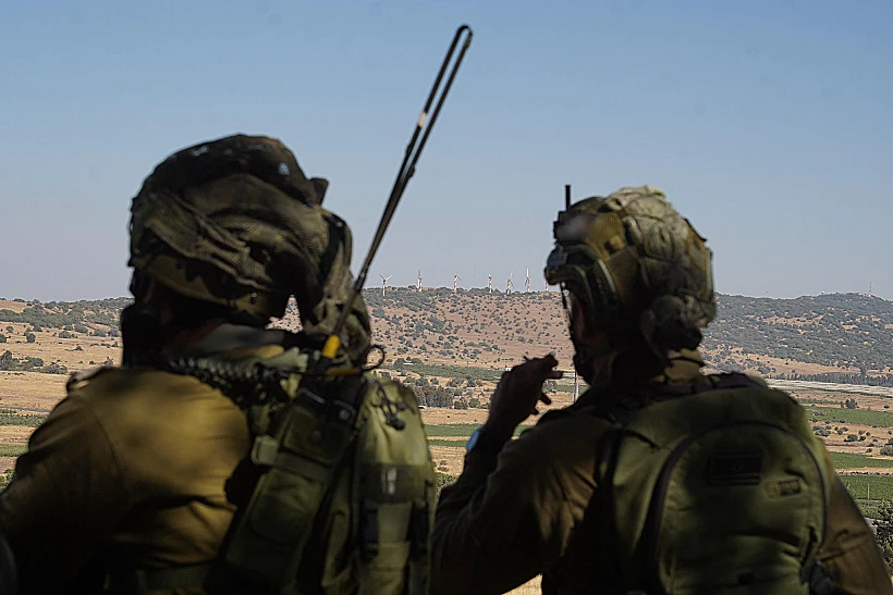 תרגיל של אוגדה 210 ברמת הגולן והחרמון