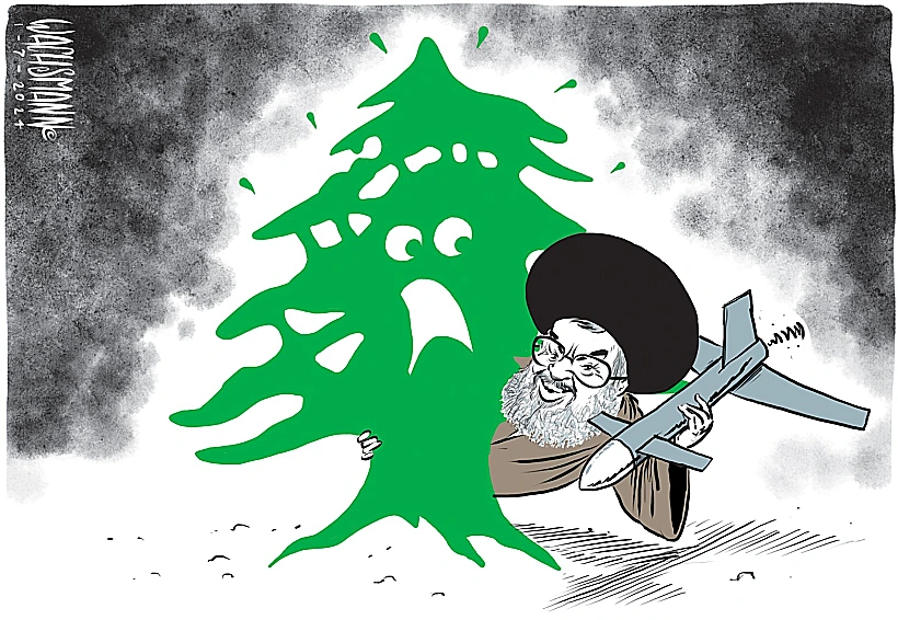 קריקטורה של יונתן וקסמן