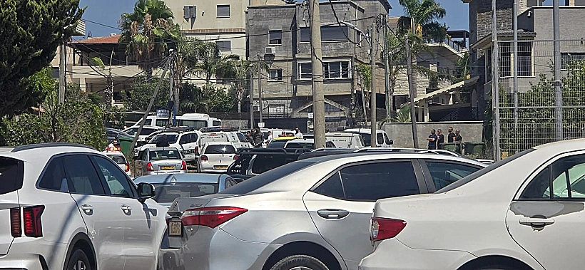 זירת הרצח הכפול בשפרעם