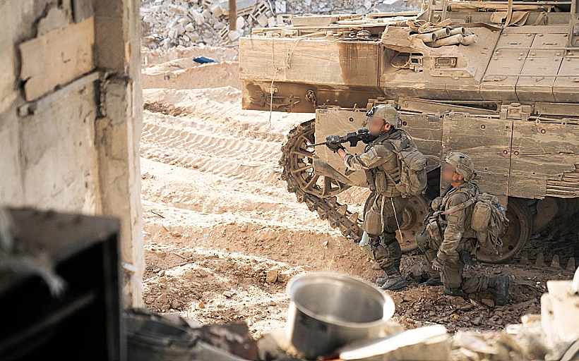 כוחות צה"ל בפעילות ברצועת עזה