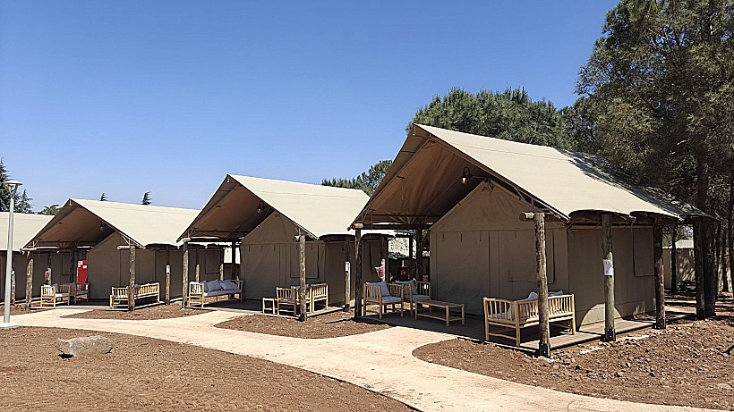 גלמפינג בקיבוץ אורטל