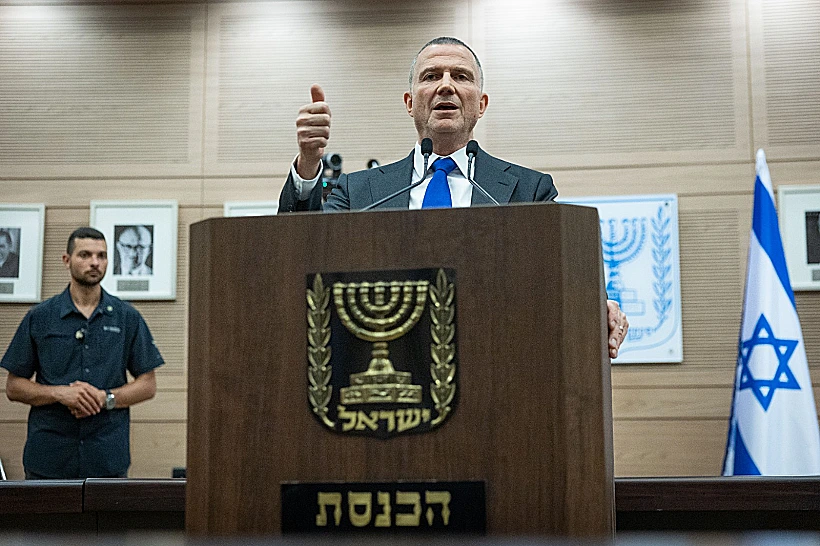 ח"כ יולי אדלשטיין בהצהרה