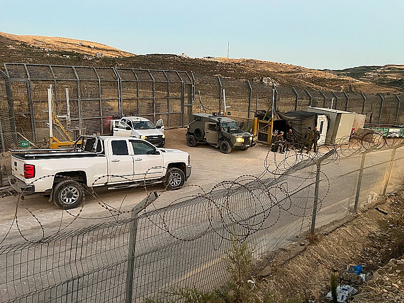 מעבר הגבול לסוריה ברמת הגולן