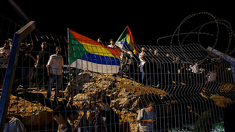 דרוזים בגבול סוריה