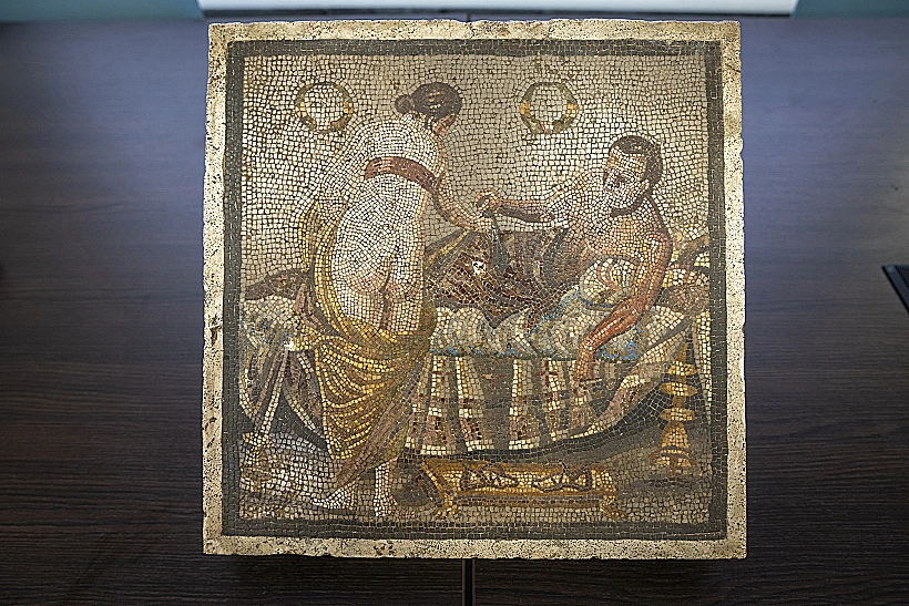 Pompeii Welcomes Home Erotic Mosaic Looted By Nazi Officer