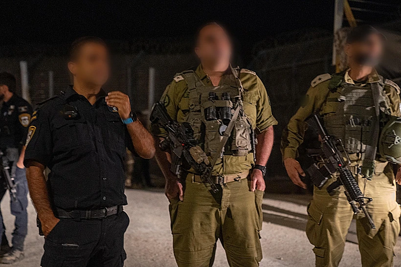 כוחות הביטחון בגדר הגבול עם סוריה, בזמן ההתקהלות