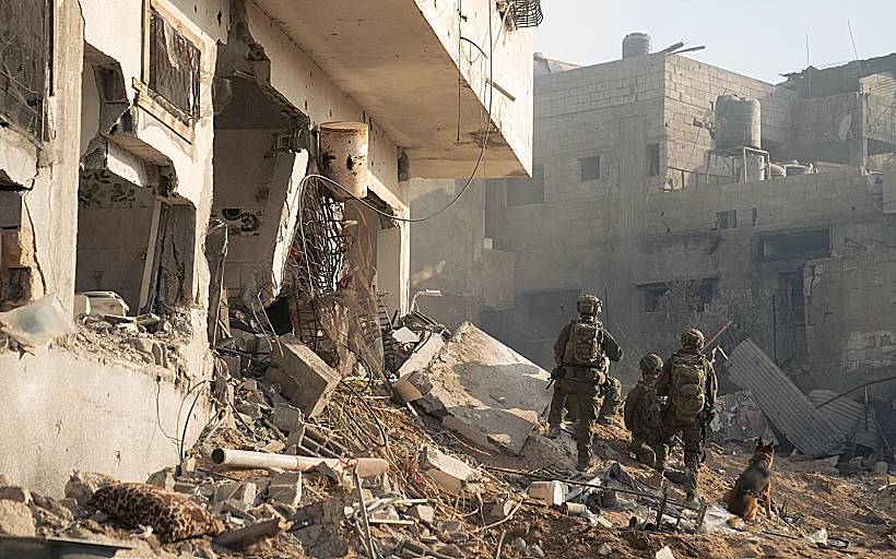 כוחות צוות הקרב של חטיבה 401 בג'באליה