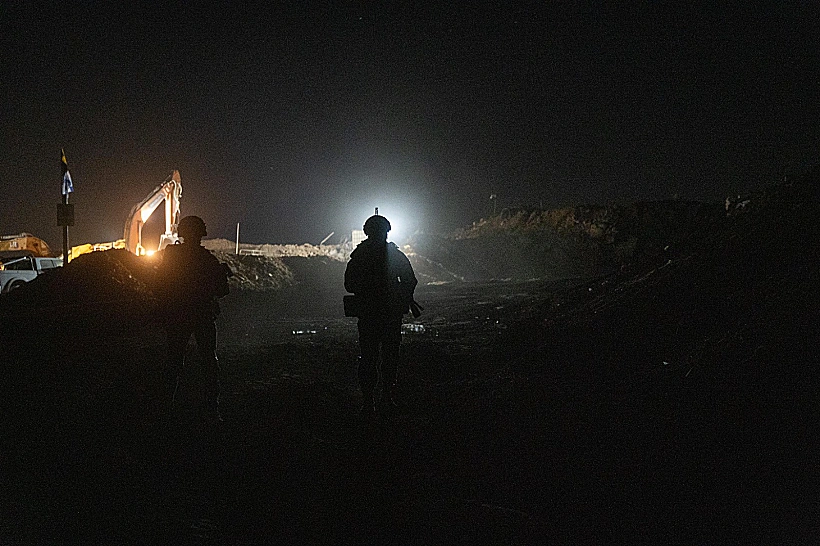 כוחות צה"ל בפעילות לילית ברצועת עזה