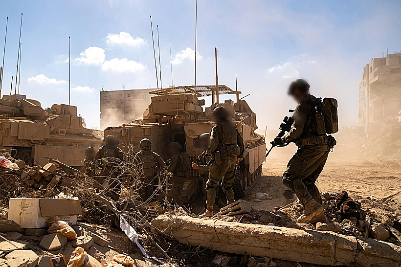 כוחות צה"ל בפעילות ברצועת עזה