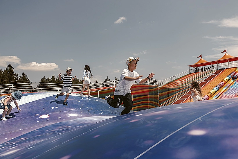 פארק האטרקציות באתר Kass Land