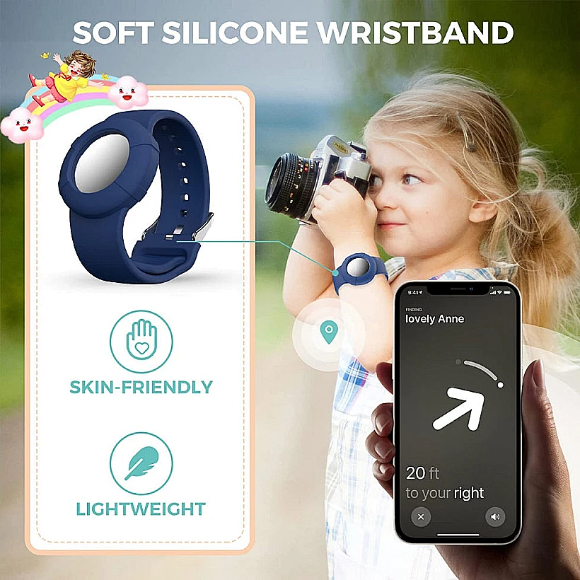 Airtag Istore .png2 צמיד לניטור ושמירה מרחוק על הילדים רשתiStore