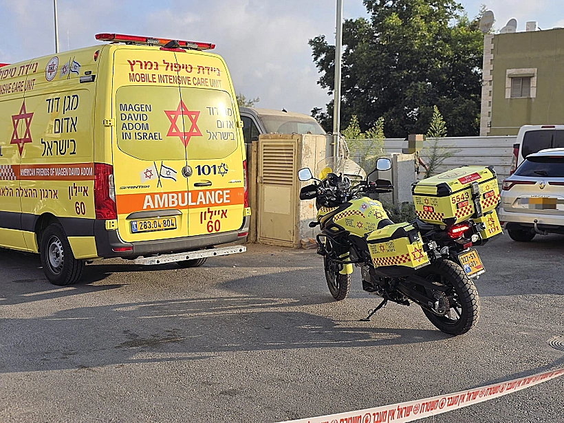 זירת הרצח בלוד