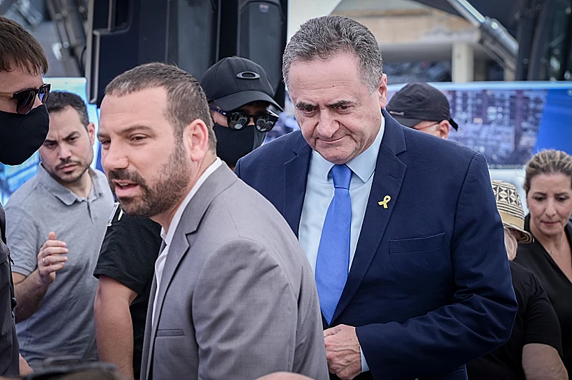 שר הביטחון ישראל כ"ץ ב"טקס