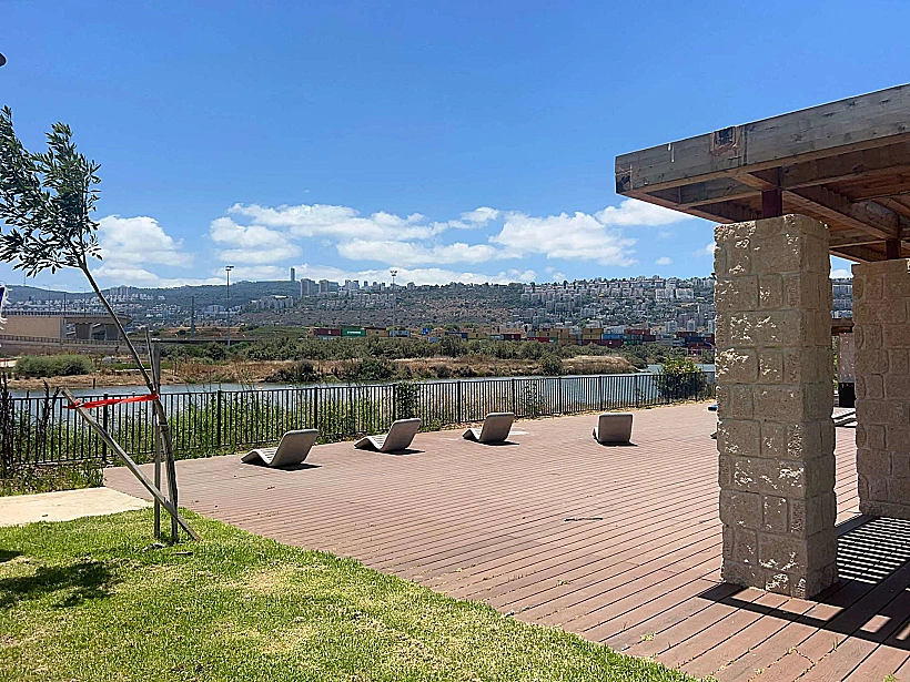 פארק גשר הקישון חיפה