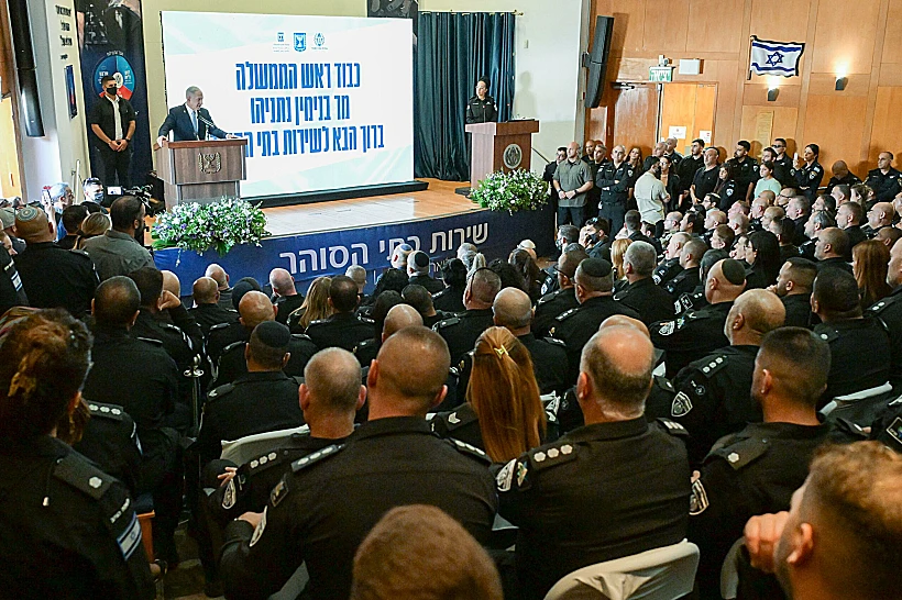 ראש הממשלה נתניהו בביקור בשב"ס