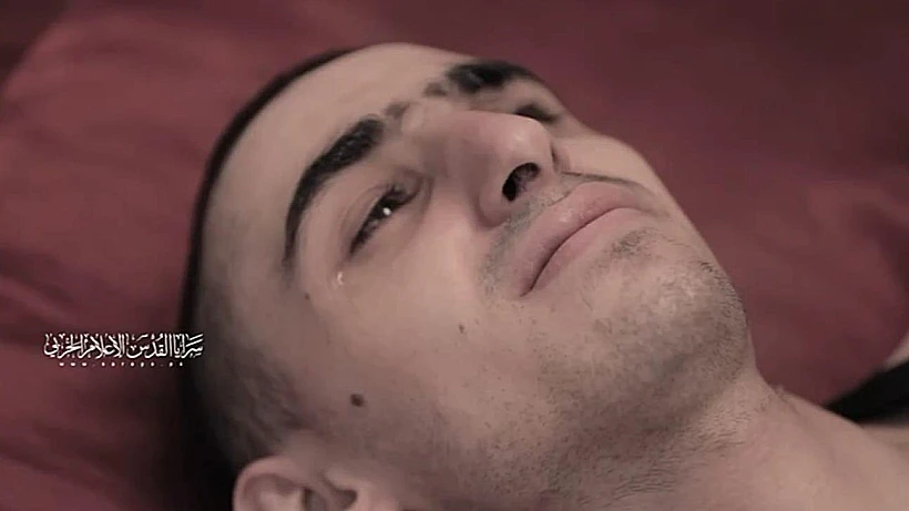 רום ברסלבסקי, מתוך הסרטון שפרסם הג'יהאד האיסלאמי