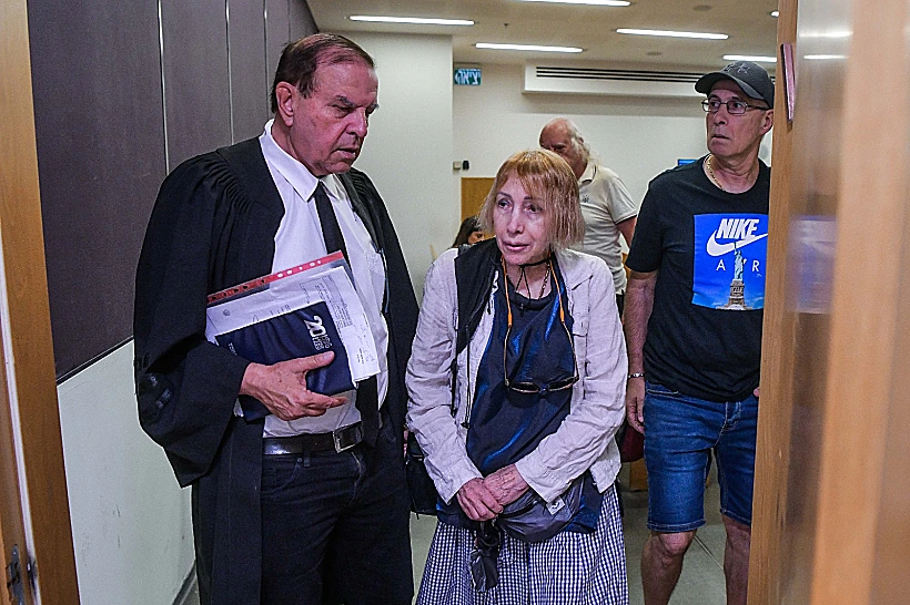 תמר גרשוני, הנאשמת בתכנון לרצוח את רה"מ נתניהו, בבית המשפט