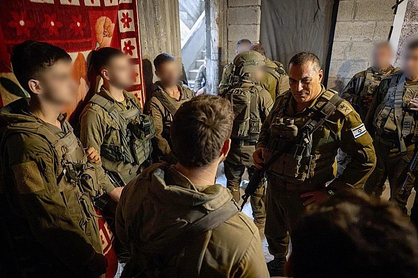 הרמטכ"ל אייל זמיר ברצועת עזה