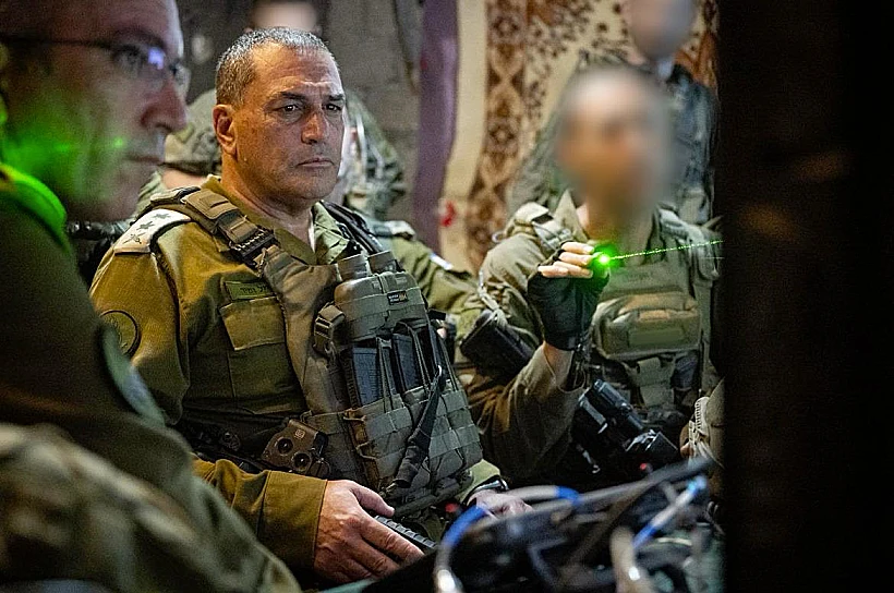 הרמטכ"ל אייל זמיר ברצועת עזה
