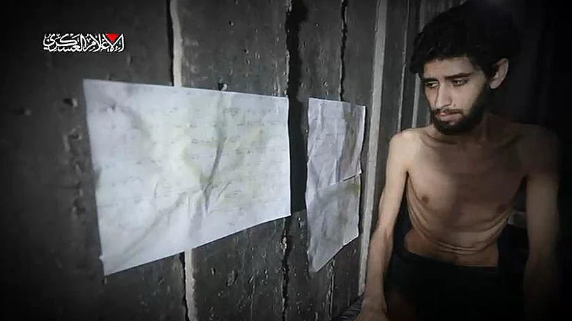 מתוך הסרטון של אביתר דוד שפרסם חמאס