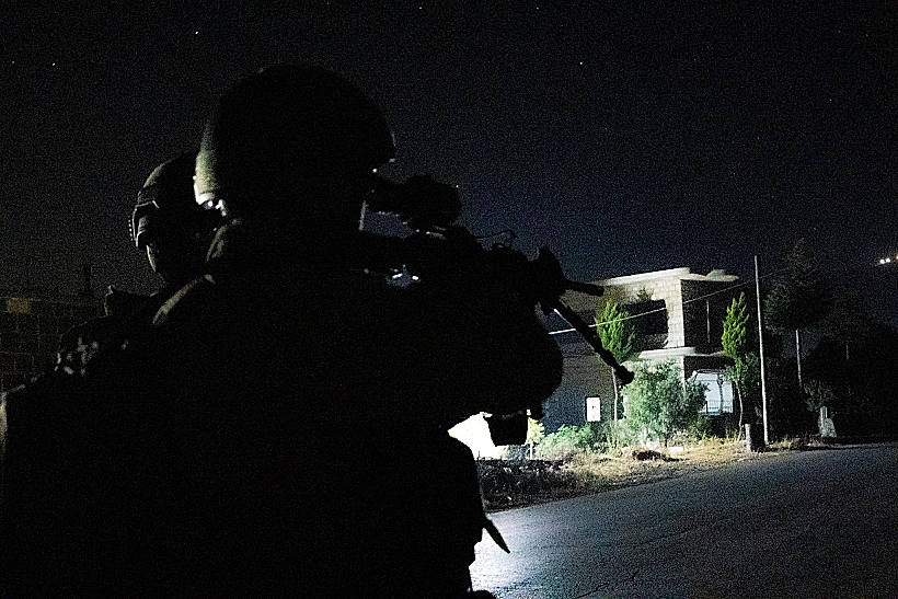 פשיטה לילית של כוחות חטיבה 226 בדרום סוריה