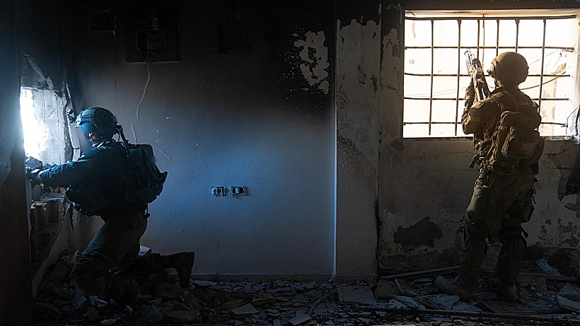 כוחות צוות הקרב של חטיבה 179 בדרום רצועת עזה