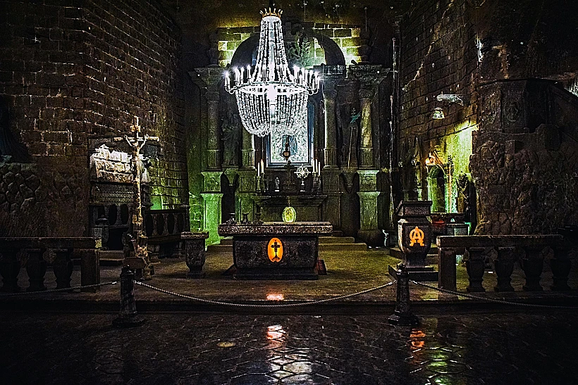 Wieliczka Salt Mine מכרה המלח Wieliczka פולין