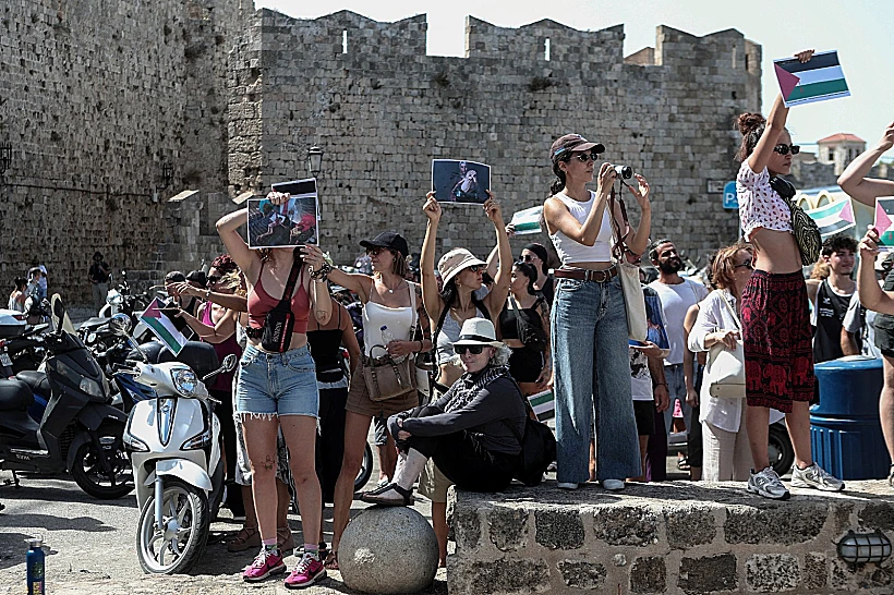 הפגנות פרו-פלסטיניות ביוון