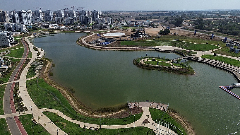 פארק "אקו ספורט", אשקלון מבט מלמעלה