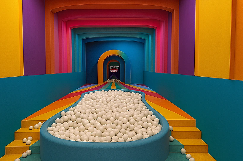 בריכת הכדורים ב-meex Land