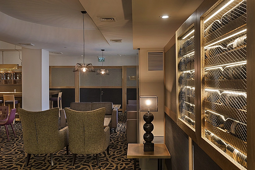 בר היין במלון פרימה פארק