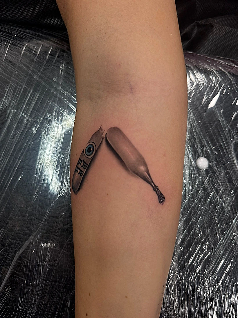 הקעקוע החדש של שלקה