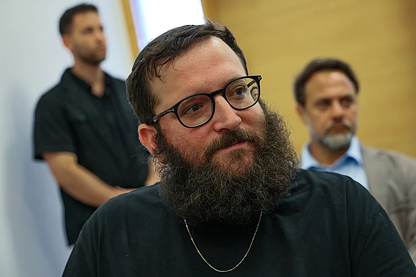 יונתן אוריך בדיון בבית המשפט המחוזי בלוד